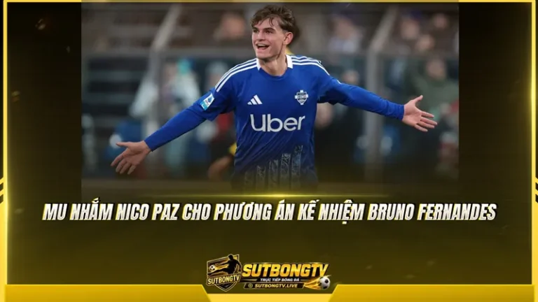MU nhắm Nico Paz thay Bruno, Real Madrid giữ quyền mua lại